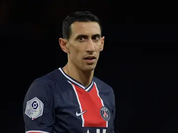 Ángel di María, jugador del PSG Ángel di María, jugador del PSG
