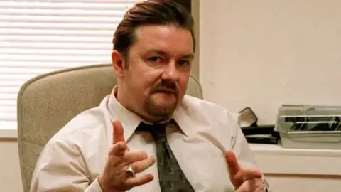Ricky Gervais en 'The Office' Ricky Gervais en 'The Office'