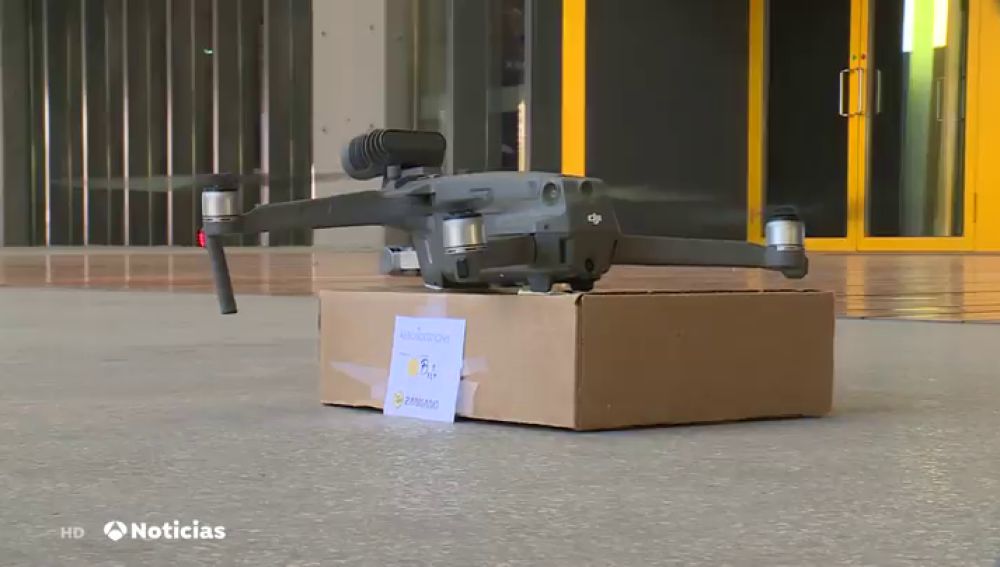 Drones para repartir comida a domicilio en España