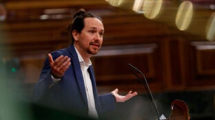 El l&iacute;der de Podemos y vicepresidente segundo del Gobierno, Pablo Iglesias