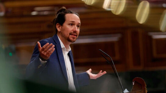 El l&iacute;der de Podemos y vicepresidente segundo del Gobierno, Pablo Iglesias