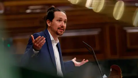 El líder de Podemos y vicepresidente segundo del Gobierno, Pablo Iglesias El líder de Podemos y vicepresidente segundo del Gobierno, Pablo Iglesias
