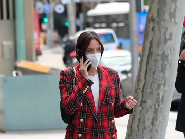 Gloria Camila paseando por las calles de Madrid Gloria Camila paseando por las calles de Madrid