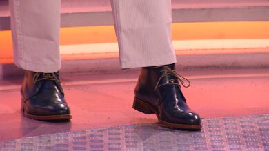 Manolo desvela sus secretos para lucir sus zapatos en ‘¡Boom!’