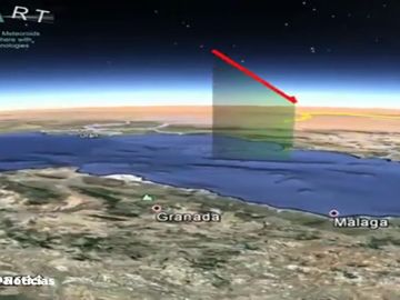 Detectan una bola de fuego sobrevolando el mar Mediterráneo a 140.000 kilómetros por hora