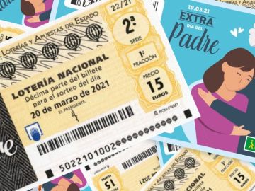 Sorteo Extraordinario del Día del Padre de la Lotería Nacional y sorteo Extra del Día del Padre de la ONCE 2021