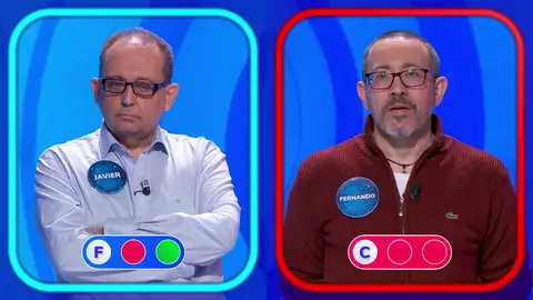 Fernando se despide de ‘Pasapalabra’ y cede el equipo azul a Javier tras perder en la ‘Silla Azul’ Fernando se despide de ‘Pasapalabra’ y cede el equipo azul a Javier tras perder en la ‘Silla Azul’