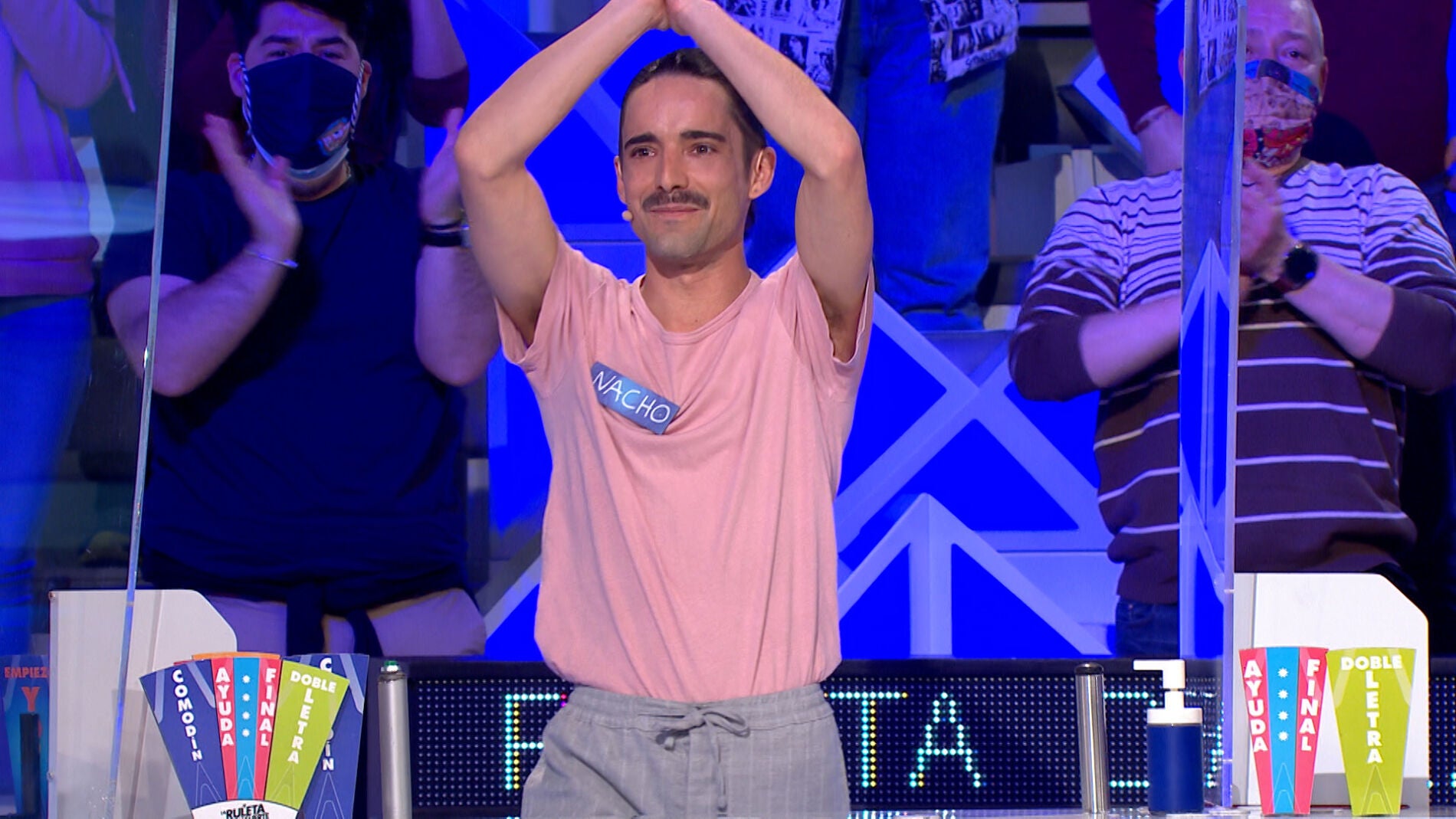 El gran consejo de Jorge Fern&aacute;ndez con el que Nacho se lleva el bote en &lsquo;La ruleta de la suerte&rsquo;