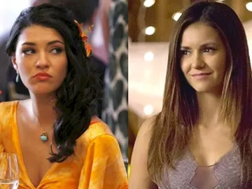 Jessica Szohr en 'Gossip Girl' y Nina Dobrev en 'Crónicas Vampíricas' Jessica Szohr en 'Gossip Girl' y Nina Dobrev en 'Crónicas Vampíricas'