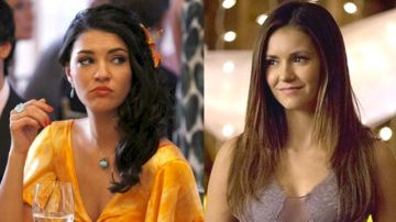 Jessica Szohr en 'Gossip Girl' y Nina Dobrev en 'Crónicas Vampíricas'