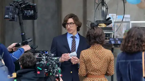 Adam Driver en el rodaje de 'House of Gucci' Adam Driver en el rodaje de 'House of Gucci'