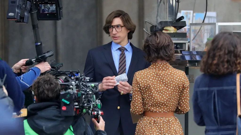 Adam Driver en el rodaje de 'House of Gucci' Adam Driver en el rodaje de 'House of Gucci'