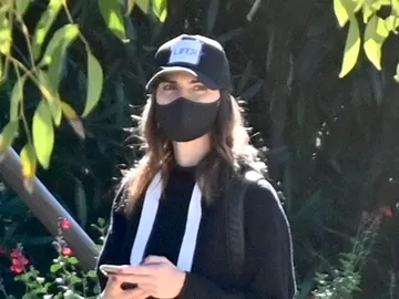 Amaia Salamanca, fotografiada en la calle Amaia Salamanca, fotografiada en la calle