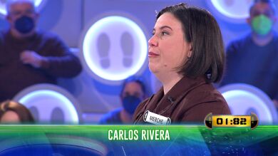“Carlos Rivera es muy grande”: Merche se emociona con una pregunta en ‘¡Ahora caigo!’
