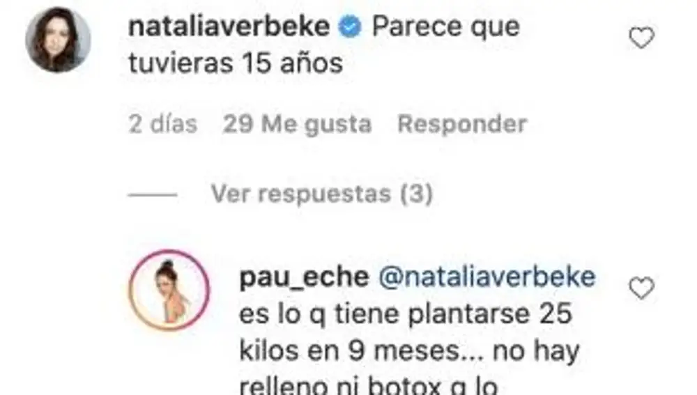 La respuesta de Paula Echevarría