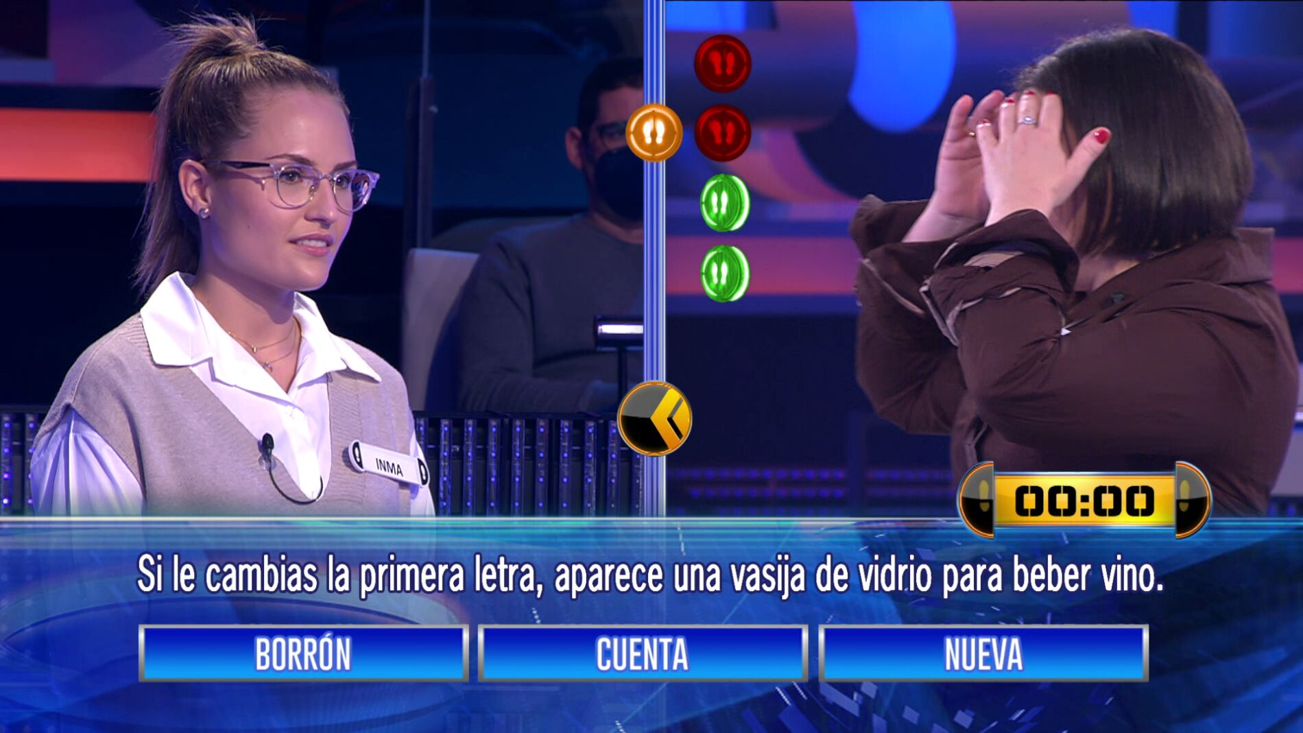 ¡Menudo lapsus! Merche se queda en blanco y regala un comodín en ‘¡Ahora caigo!’