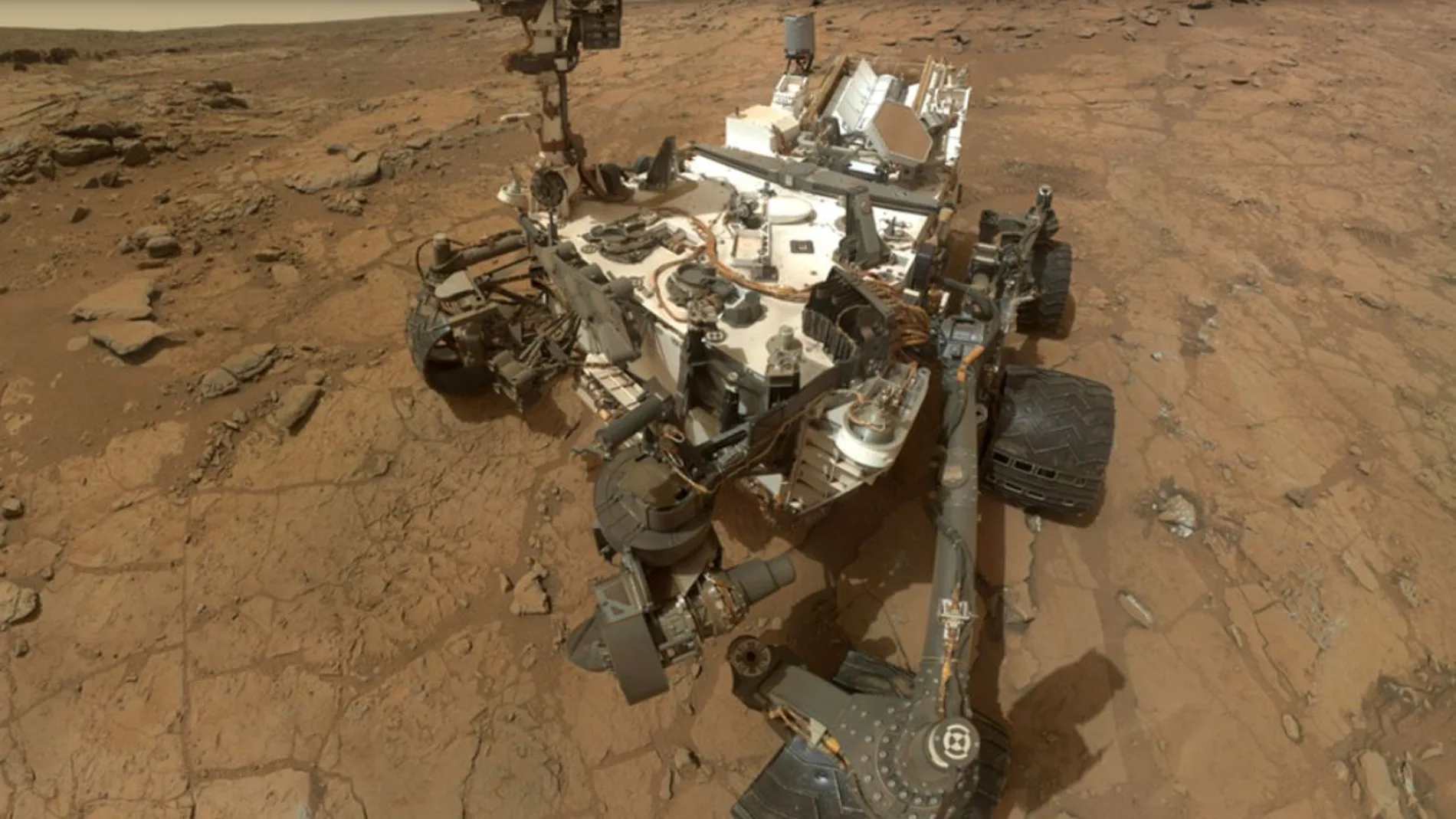 El Curiosity sorprende con un nueva imagen del planeta Marte