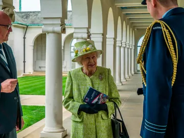 La reina Isabel II, este miércoles La reina Isabel II, este miércoles