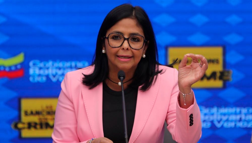 La vicepresidenta de Venezuela, Delcy Rodríguez