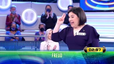 ¡Menudo dominio! Merche demuestra sus increíbles conocimientos sobre Freud en ‘¡Ahora caigo!’