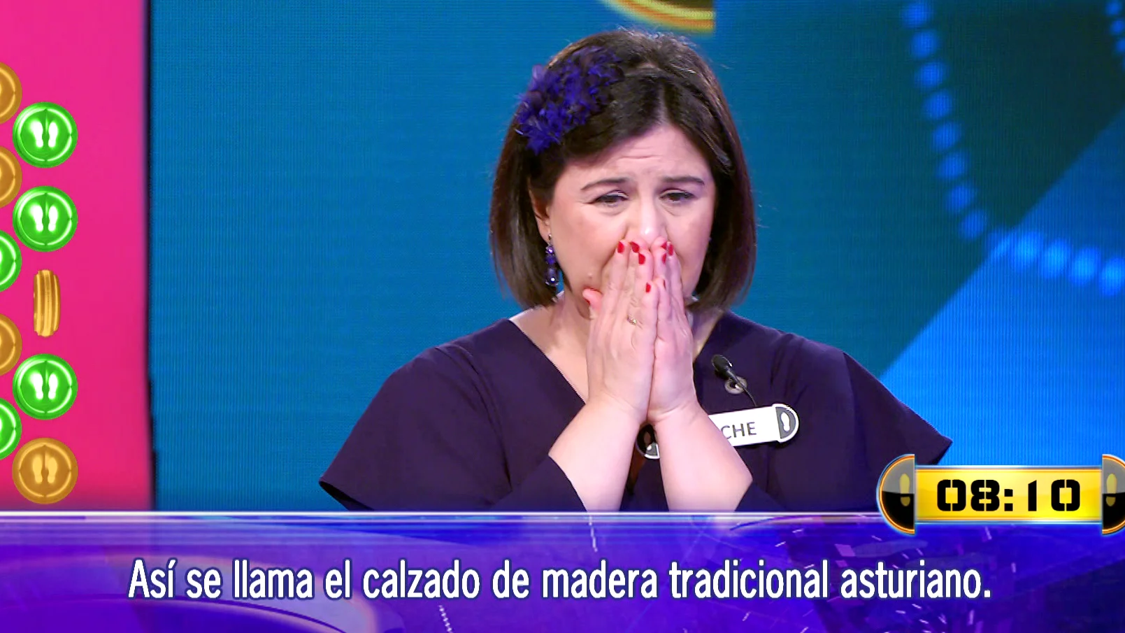 Las dudas traicionan a Merche en el Duelo Final de ‘¡Ahora caigo!’ por 45.000 euros Las dudas traicionan a Merche en el Duelo Final de ‘¡Ahora caigo!’ por 45.000 euros