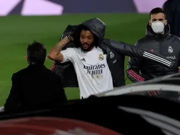 Marcelo, en un partido del Real Madrid Marcelo, en un partido del Real Madrid