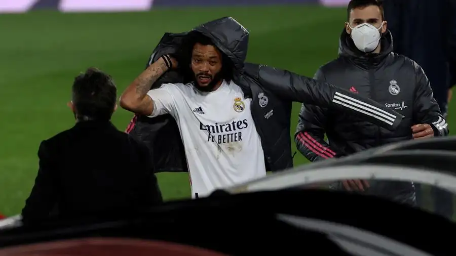 Marcelo, en un partido del Real Madrid Marcelo, en un partido del Real Madrid