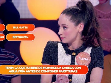 Elena Rivera, una dura competidora, deja boquiabierto a Roberto Leal en ‘Una de cuatro’