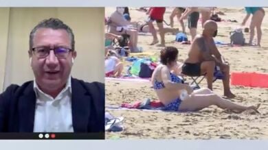Antonio Pérez, alcalde de Benidorm, sobre la mascarilla en la playa: 