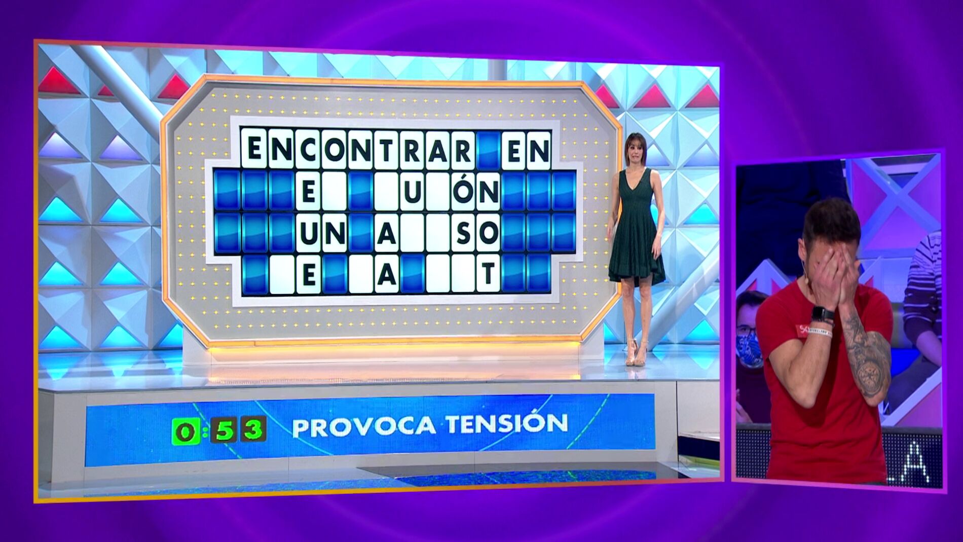 &iexcl;Ha regalado el panel! El tremendo despiste de Sergio en &lsquo;La ruleta de la suerte&rsquo; 