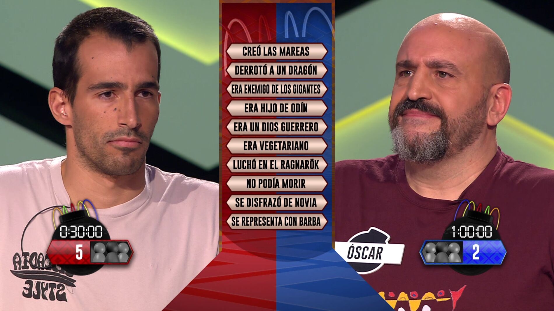 El concursante de &lsquo;Los dispersos&rsquo; no ha concedido ning&uacute;n punto.