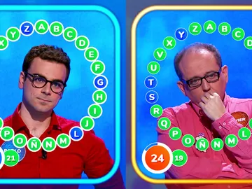 Pablo aprieta a Javier en la recta final para poder superarse en ‘El Rosco’ Pablo aprieta a Javier en la recta final para poder superarse en ‘El Rosco’