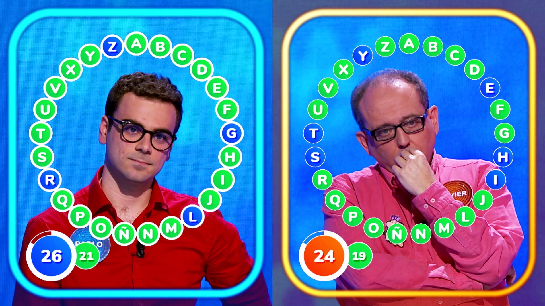 Pablo aprieta a Javier en la recta final para poder superarse en &lsquo;El Rosco&rsquo;