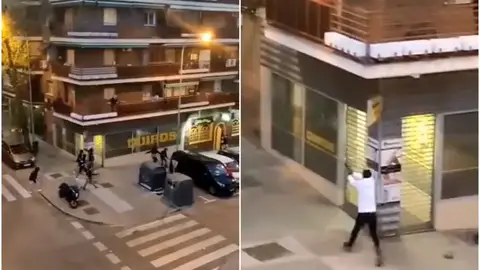 Tiroteo entre bandas en Ciudad Lineal Tiroteo entre bandas en Ciudad Lineal