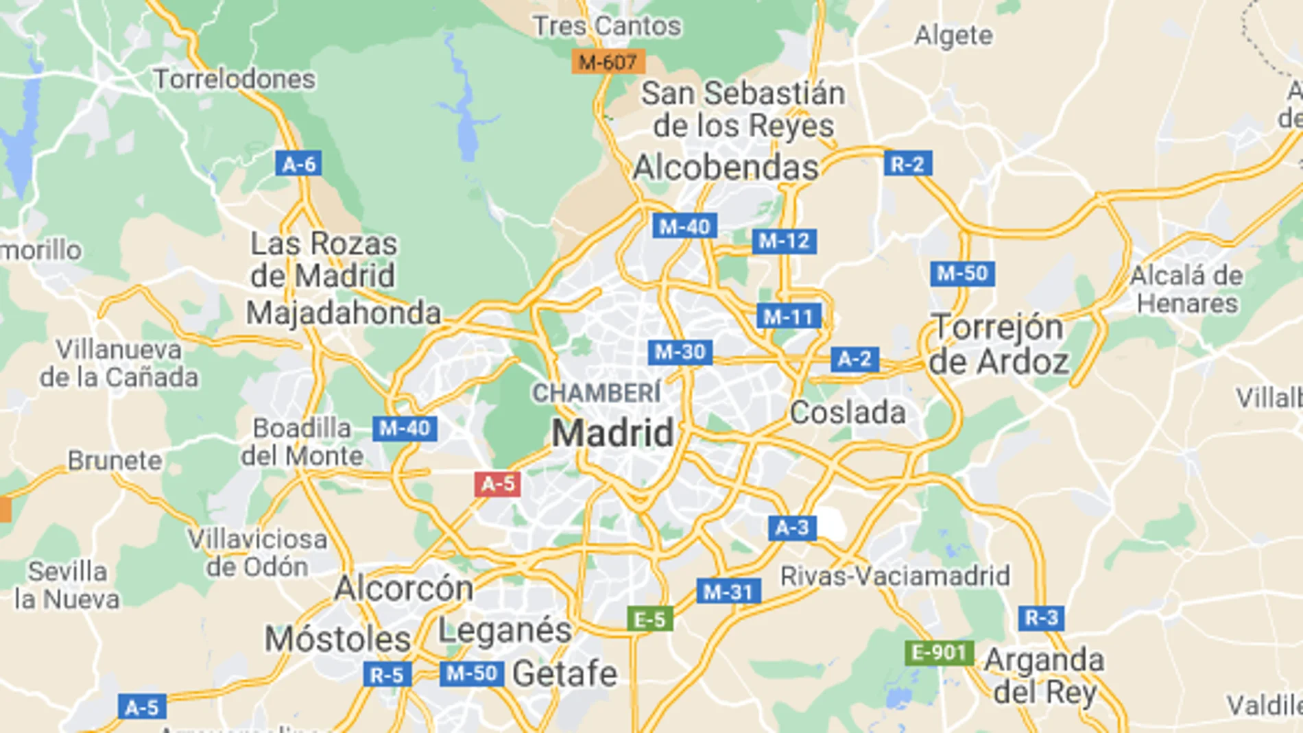 Mapa Madrid Mapa Madrid