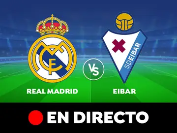 Real Madrid - Eibar: Resultado y goles del partido de hoy, en directo | Liga Santander Real Madrid - Eibar: Resultado y goles del partido de hoy, en directo | Liga Santander