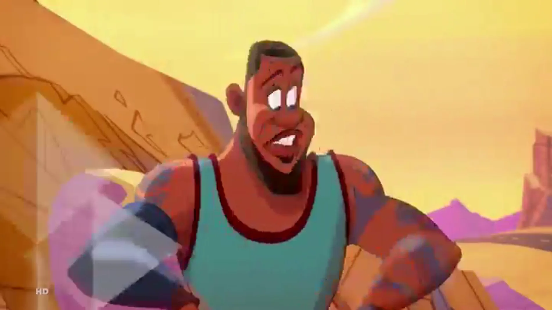LeBron James convertido en dibujo animado: así es el esperado trailer de Space Jam 2