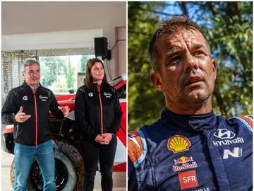 Carlos Sainz y Laia Sanz se quedan fuera de la final del Extreme E: Loeb y Cristina Gutiérrez lucharán por la victoria Carlos Sainz y Laia Sanz se quedan fuera de la final del Extreme E: Loeb y Cristina Gutiérrez lucharán por la victoria