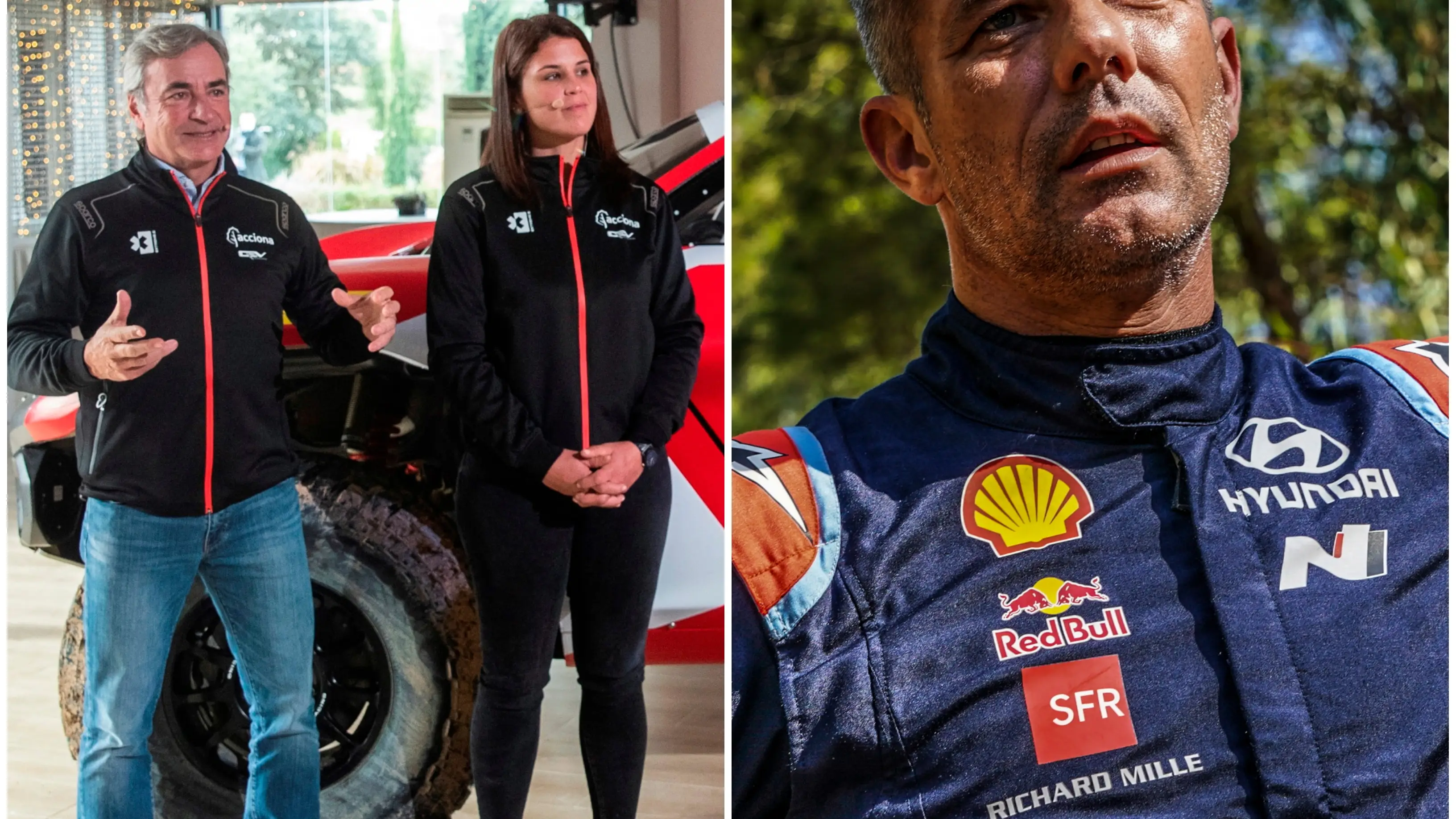 Carlos Sainz y Laia Sanz se quedan fuera de la final del Extreme E: Loeb y Cristina Gutiérrez lucharán por la victoria Carlos Sainz y Laia Sanz se quedan fuera de la final del Extreme E: Loeb y Cristina Gutiérrez lucharán por la victoria