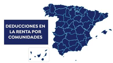 Renta 2020-2021: Estas son las deducciones por comunidades autónomas