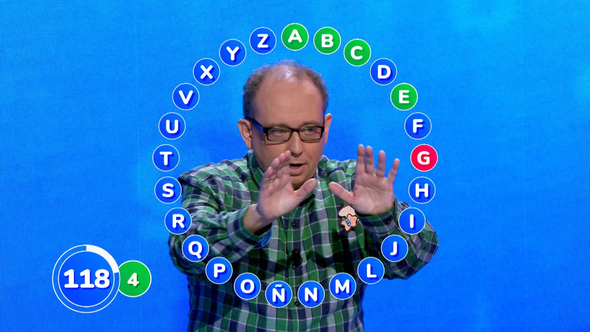 Javier se precipita y Pablo no arriesga en un rosco con m&aacute;s de 60 segundos de silencio