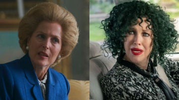 Gillian Anderson y Catherine O'Hara