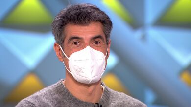 El truco de Jorge Fernández para que la gente sepa que sonríes con mascarilla
