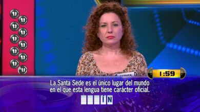 Carmen se enfrenta, por 5.000 euros, a su primer Duelo Final en ‘¡Ahora caigo!’ 