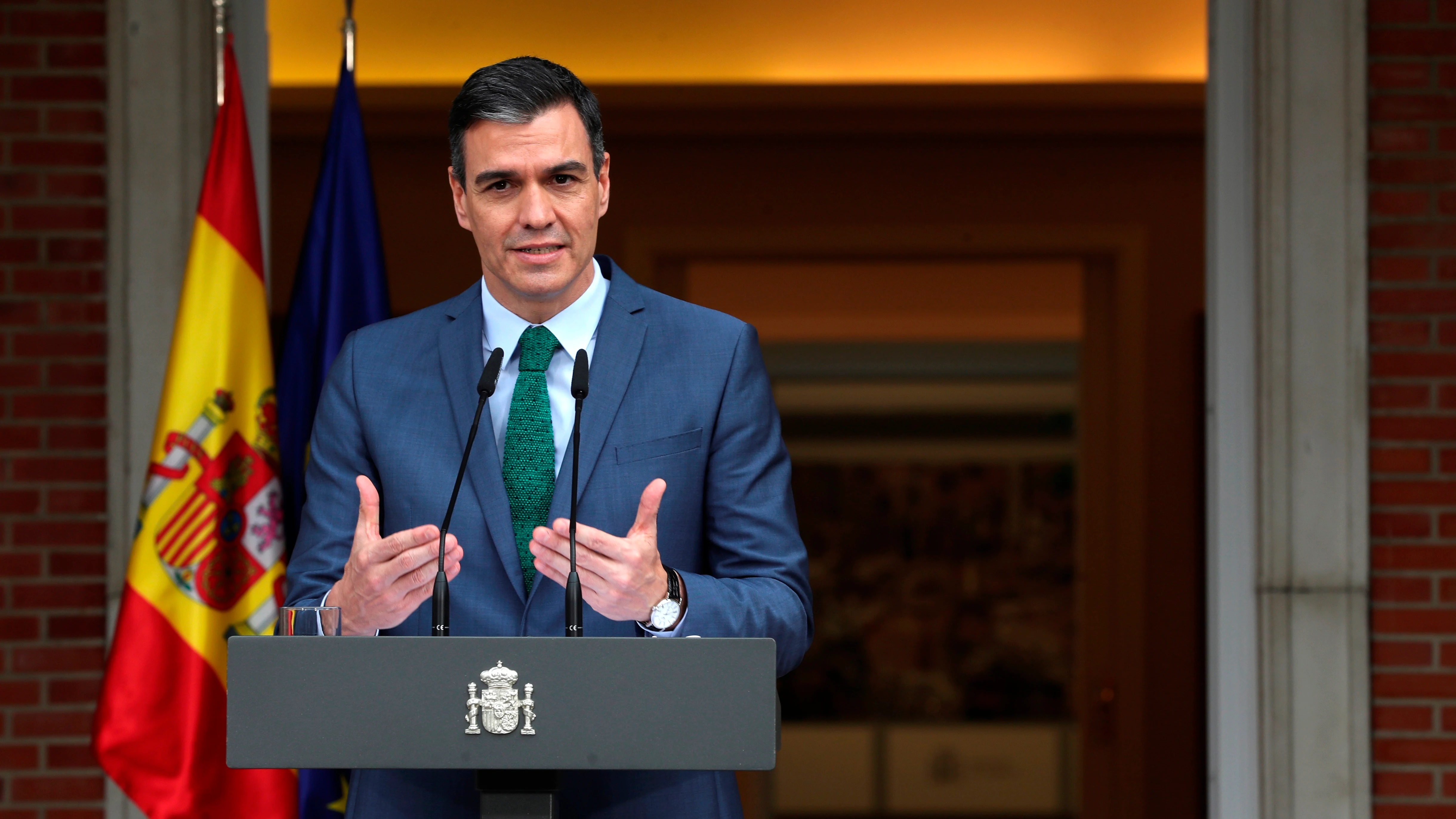 Comparecencia de Pedro S&aacute;nchez, hoy 6 de abril, streaming en directo