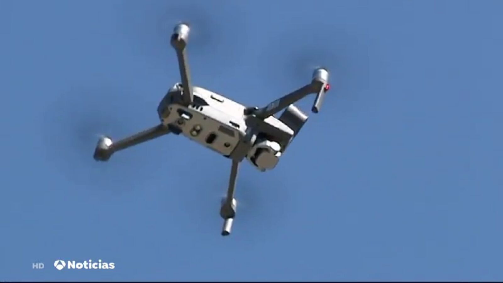 Varios drones vigilan Murcia desde el aire para cumplir las restricciones y evitar aglomeraciones