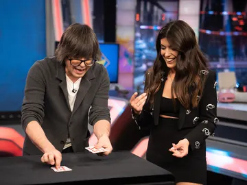 Dulceida logra hacer magia con Luis Piedrahita en 'El Hormiguero 3.0': "¡Estoy flipando!" Dulceida logra hacer magia con Luis Piedrahita en 'El Hormiguero 3.0': "¡Estoy flipando!"