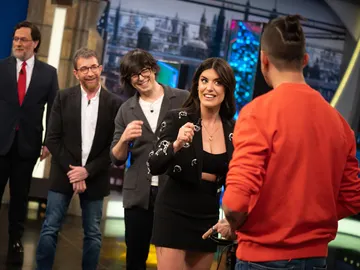 Dulceida se atreve con un mítico juego de 'El Hormiguero 3.0': "Soy la peor imitadora del planeta" Dulceida se atreve con un mítico juego de 'El Hormiguero 3.0': "Soy la peor imitadora del planeta"