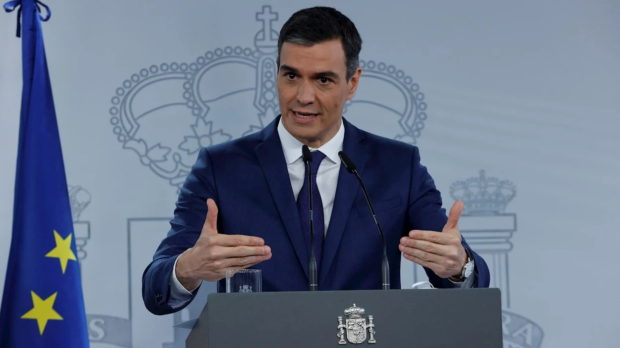 Pedro Sánchez, en rueda de prensa Pedro Sánchez, en rueda de prensa