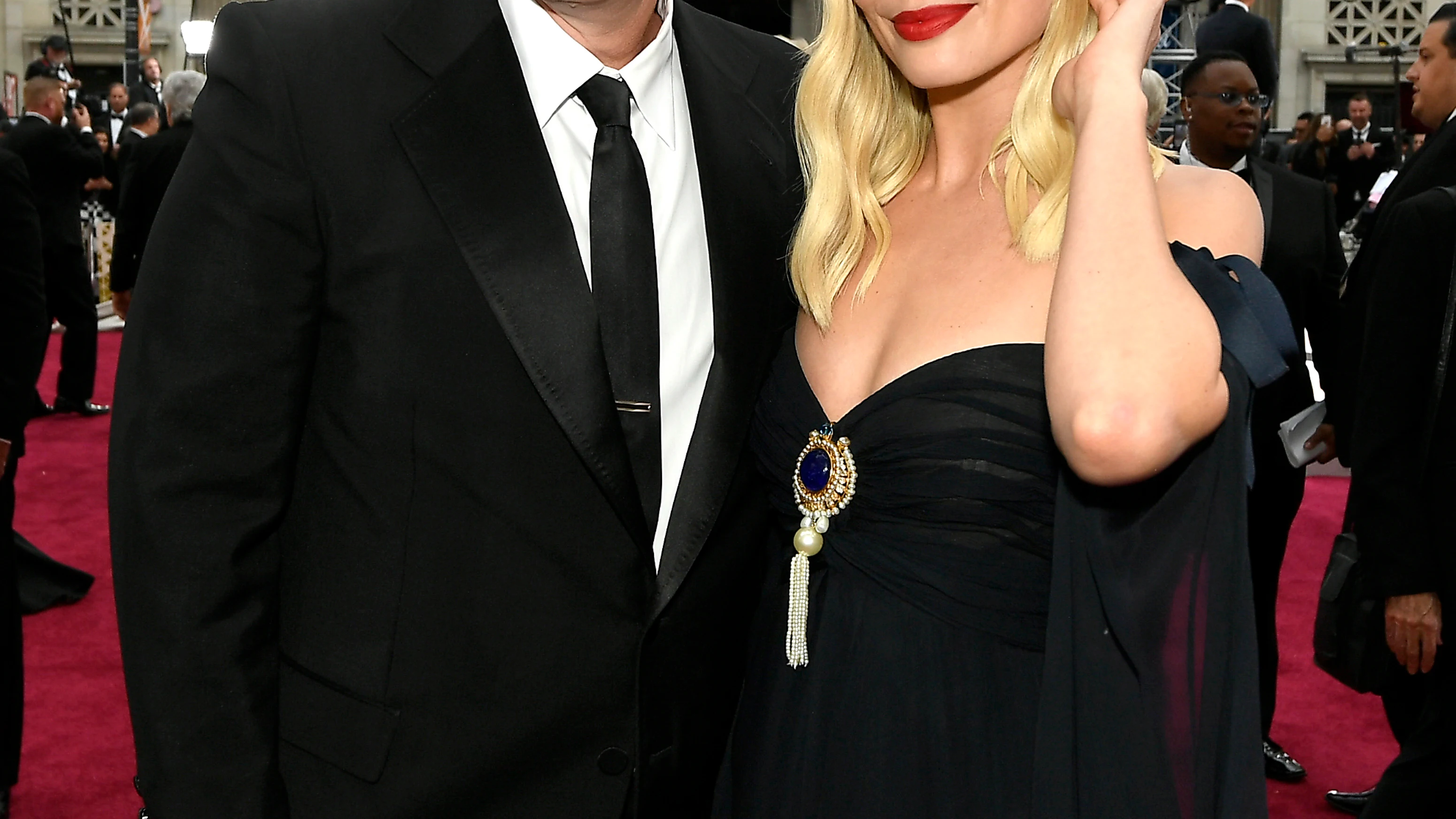 Margot Robbie Quentin Tarantino Actriz y director de 'Érase una vez en... Hollywood'